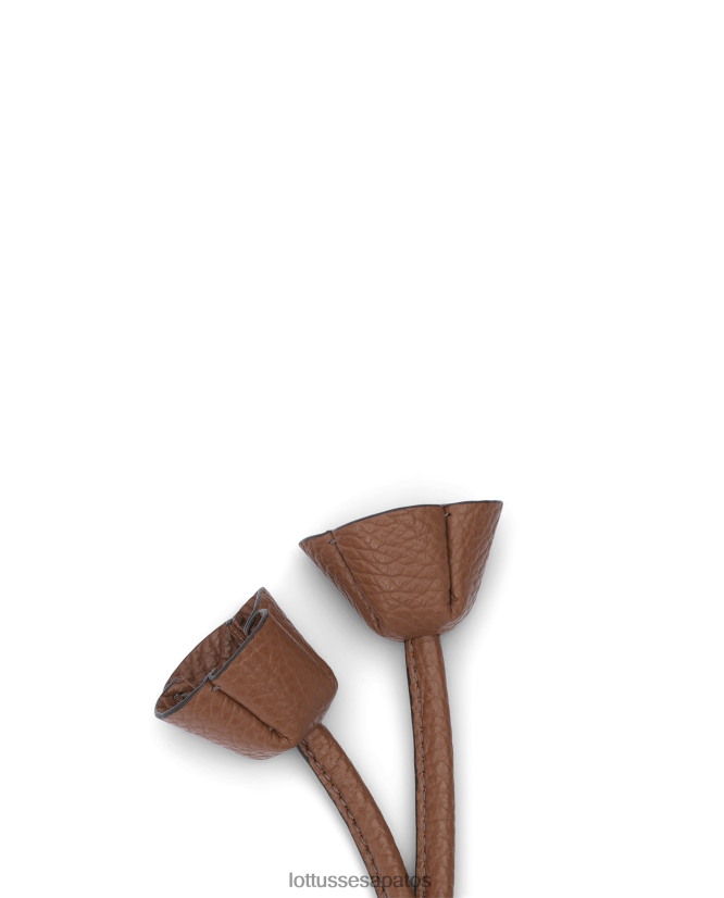 Lottusse coleção charme de bezerro de grão talaia 8TX8R4420 acessórios marrom