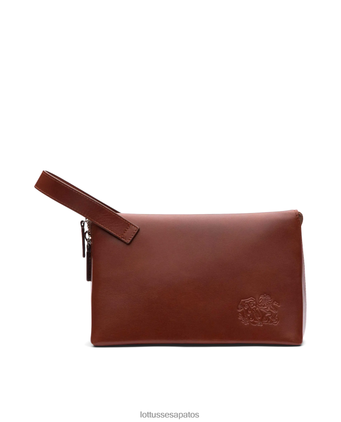 Lottusse coleção conjunto de limpeza de bezerro lux crust anilina 8TX8R4456 acessórios marrom