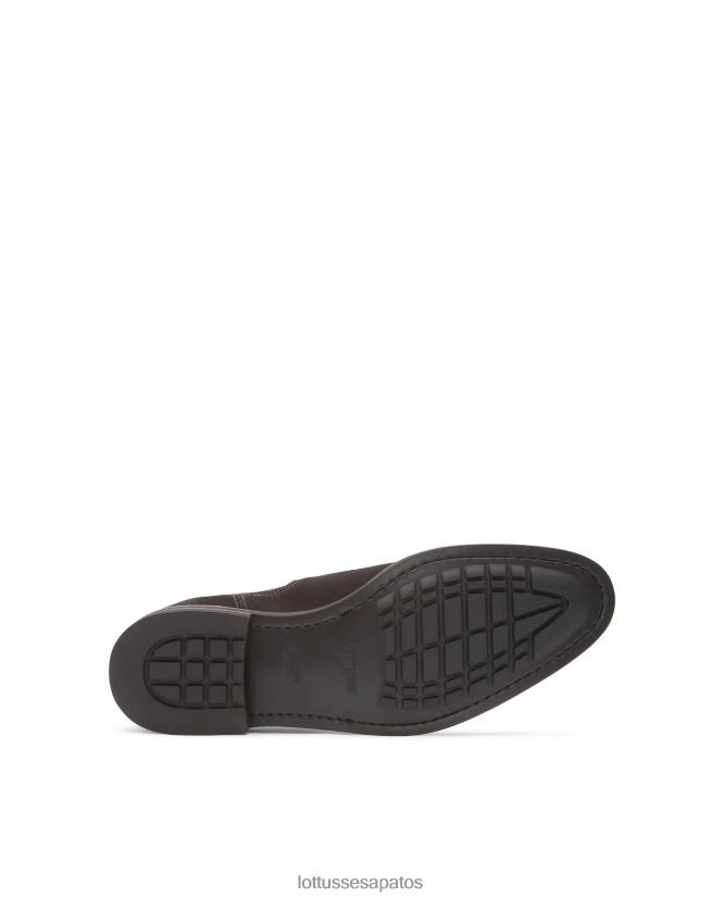 Lottusse homens botas de camurça holborn 8TX8R418 calçados café