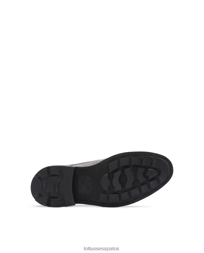 Lottusse homens crosta premium anilina em relevo bezerro debry 8TX8R453 calçados marrom