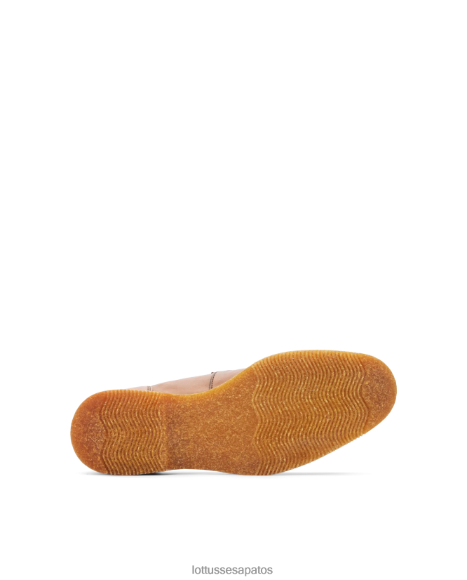 Lottusse homens mocassins macios terra vaqueta 8TX8R484 calçados marrom