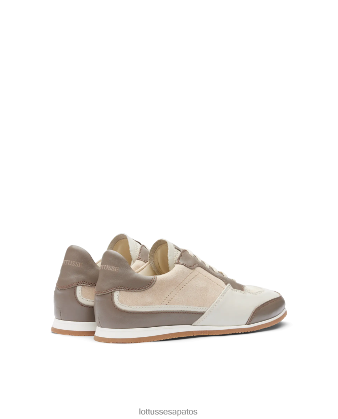 Lottusse homens tênis mancor soft bezerro 8TX8R4115 calçados cinza