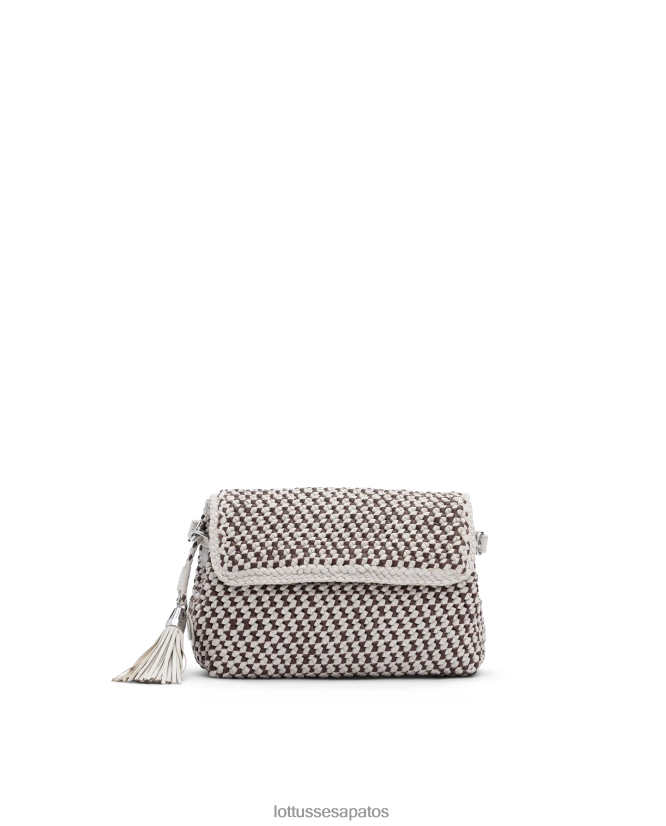 Lottusse mulheres bolsa com alça superior macia de cordeiro merino noodbag 8TX8R4356 acessórios multicolorido