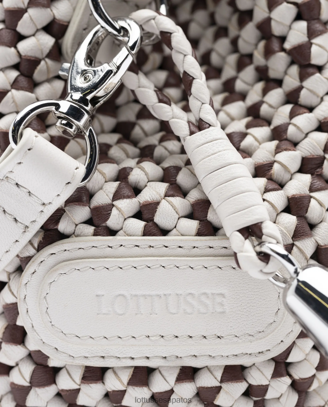 Lottusse mulheres bolsa com alça superior macia de cordeiro merino noodbag 8TX8R4356 acessórios multicolorido