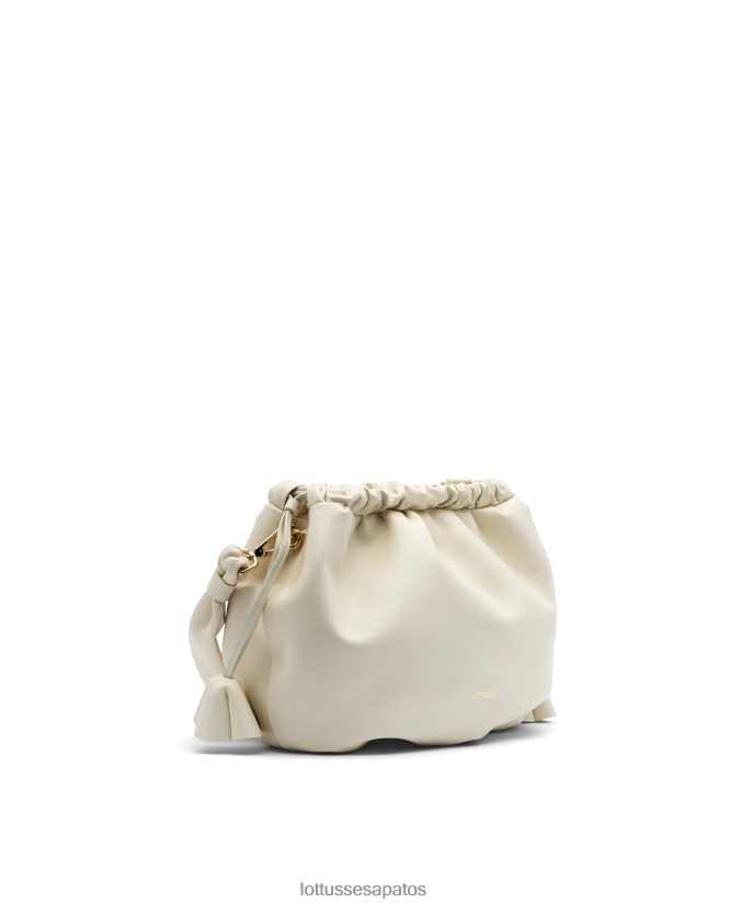 Lottusse mulheres bolsa com alça superior macia serena cordeiro 8TX8R4328 acessórios off white