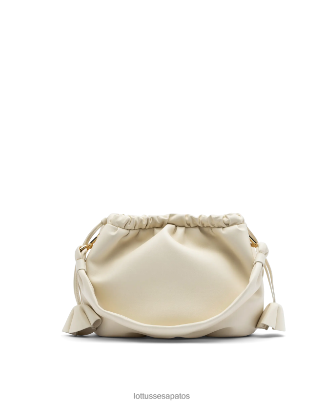 Lottusse mulheres bolsa com alça superior macia serena cordeiro 8TX8R4328 acessórios off white