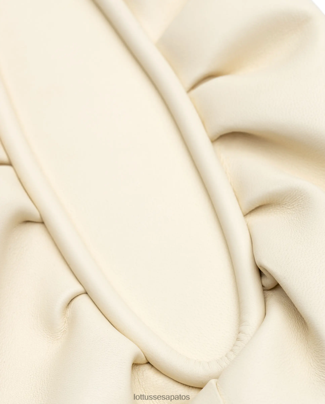 Lottusse mulheres bolsa com alça superior macia serena cordeiro 8TX8R4328 acessórios off white