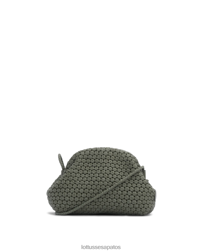 Lottusse mulheres bolsa clutch de cordeiro multicolorida noodbag 8TX8R4380 acessórios verde