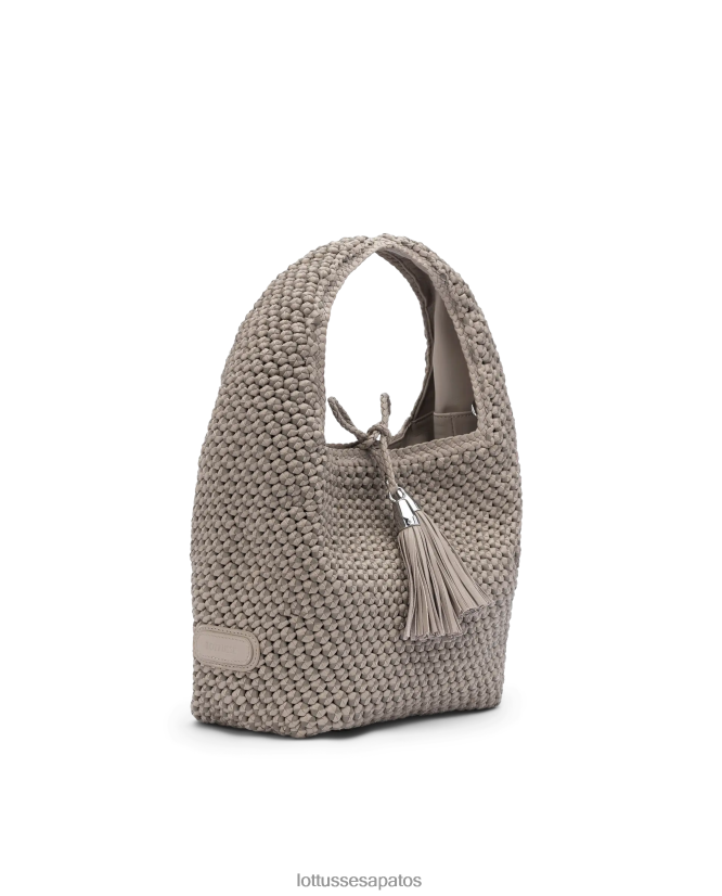 Lottusse mulheres noodbag merino cordeiro macio vagabundo 8TX8R4353 acessórios multicolorido