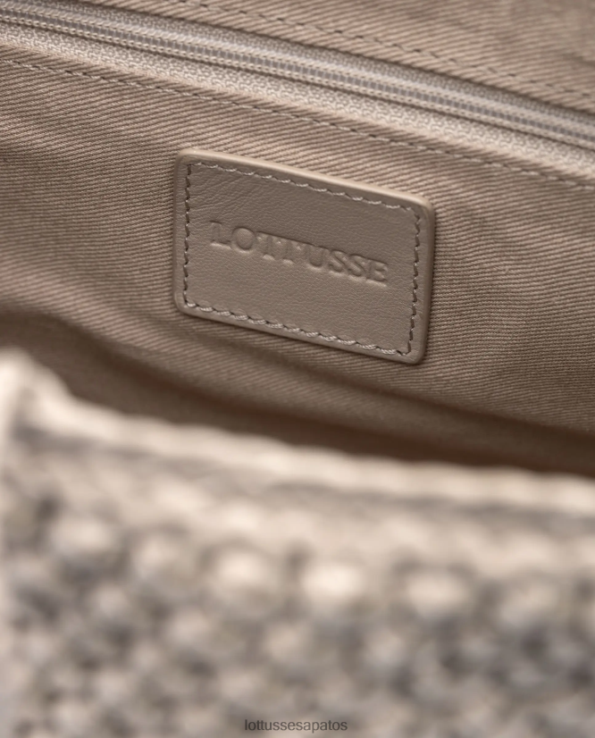 Lottusse mulheres noodbag merino cordeiro macio vagabundo 8TX8R4353 acessórios multicolorido