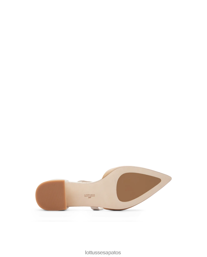 Lottusse mulheres carla bombas de bezerro simples 8TX8R4225 calçados marrom