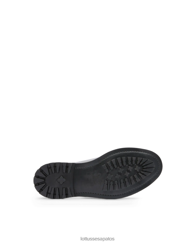 Lottusse mulheres aglutinante polido cítrico bezerro derby 8TX8R4204 calçados preto