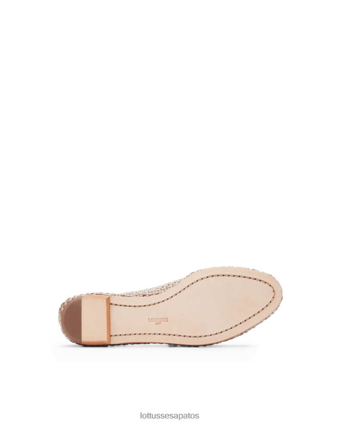 Lottusse mulheres delice de couro de malha de cordeiro delice 8TX8R4295 calçados multicolorido