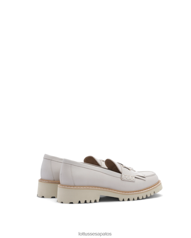 Lottusse mulheres mocassins covent simples 8TX8R4245 calçados cinza