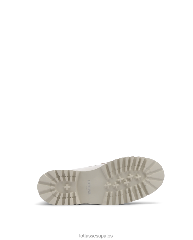 Lottusse mulheres mocassins covent simples 8TX8R4245 calçados cinza