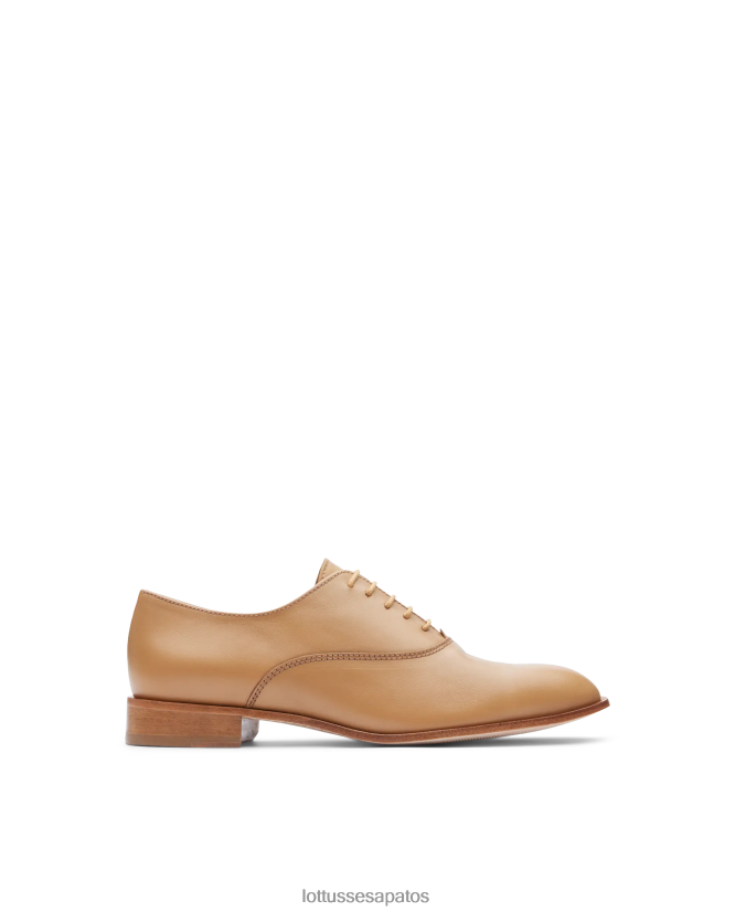 Lottusse mulheres claire simples bezerro oxford 8TX8R4242 calçados marrom