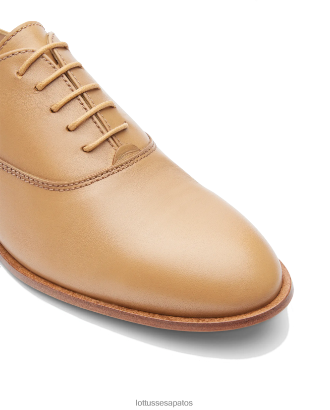 Lottusse mulheres claire simples bezerro oxford 8TX8R4242 calçados marrom