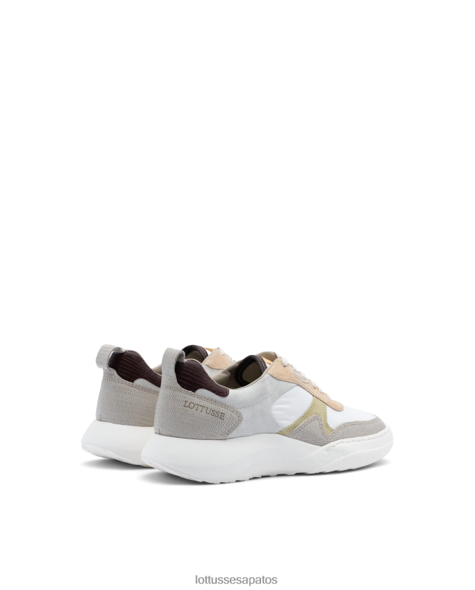 Lottusse mulheres tênis trotter bezerro tejus embossy 8TX8R4310 calçados multicolorido